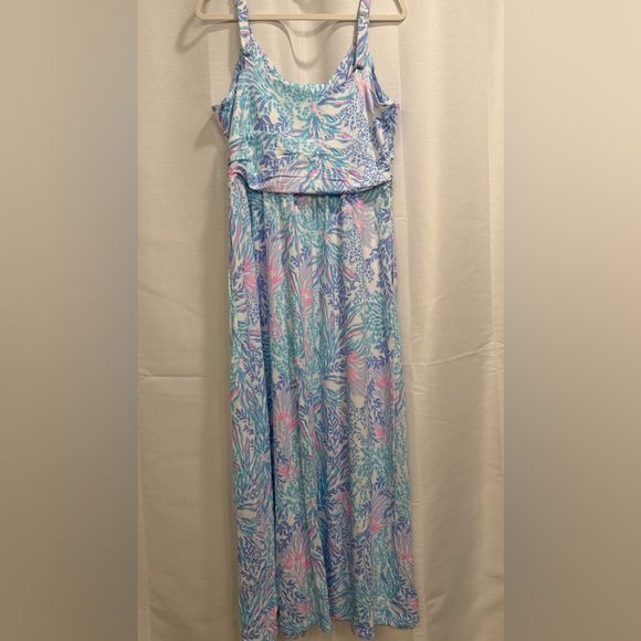 Lilly Pulitzer Blake Maxi Dress Size 16 NWT Via Del Mar $198 - Picture 7 of 8